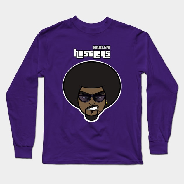 Harlem Hustlers Long Sleeve T-Shirt by mrs54528